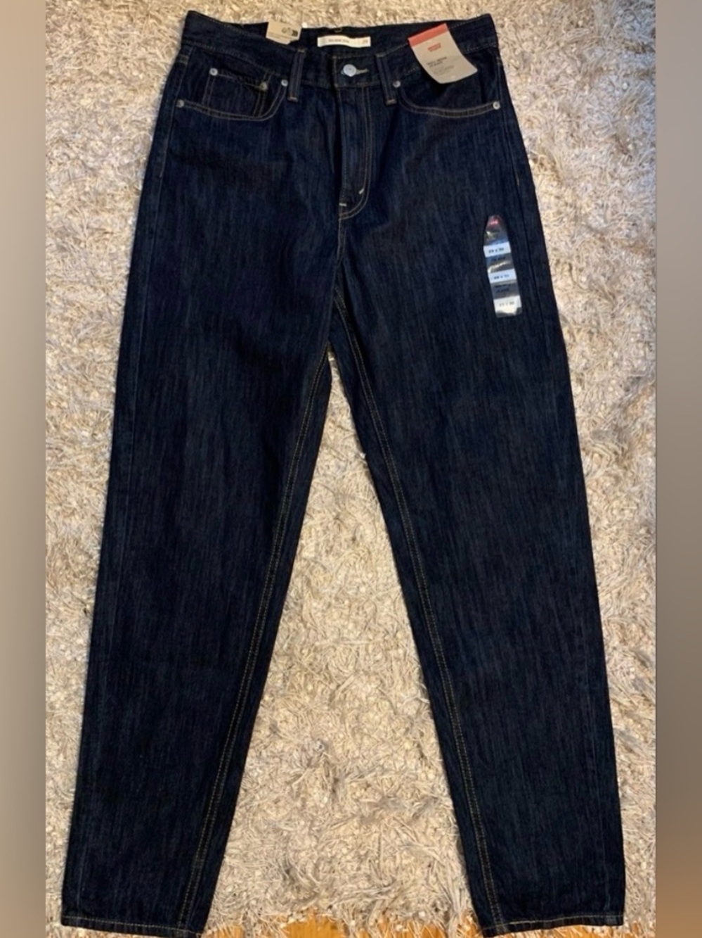 Levi's 80’s Mom Jeans - Women’s Dark Blue High Rise Jeans - 29x30 NTW